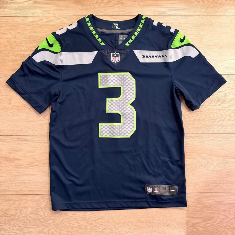 Nfl Men's Navy and Blue Top